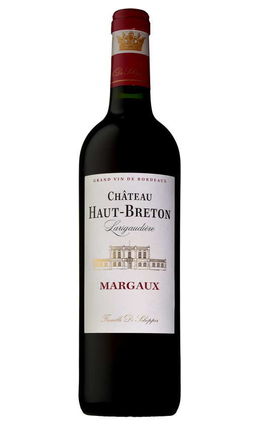 Wine Chateau Haut Breton Larigaudiere Margaux 2011