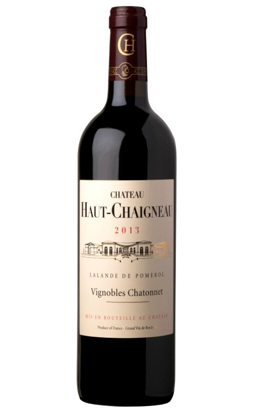 Wine Chateau Haut Chaigneau 2013
