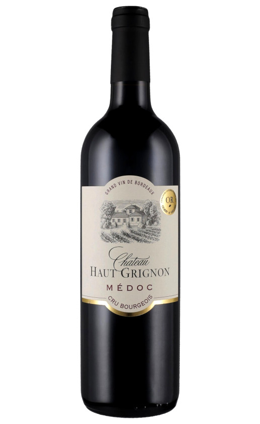 Вино Chateau Haut Grignon Medoc Cru Bourgeois 2014