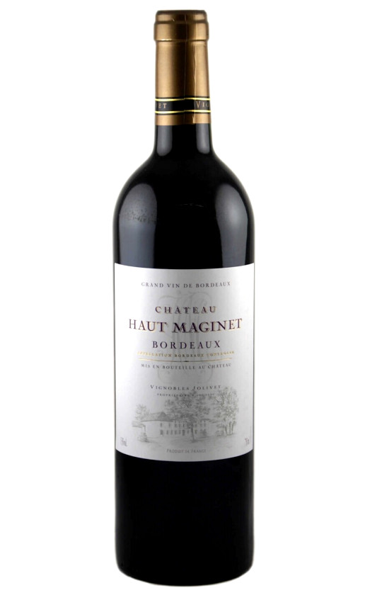 Вино Chateau Haut Maginet Rouge Bordeaux 2019