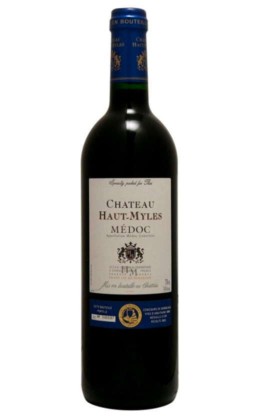 Вино Chateau Haut Myles 2008