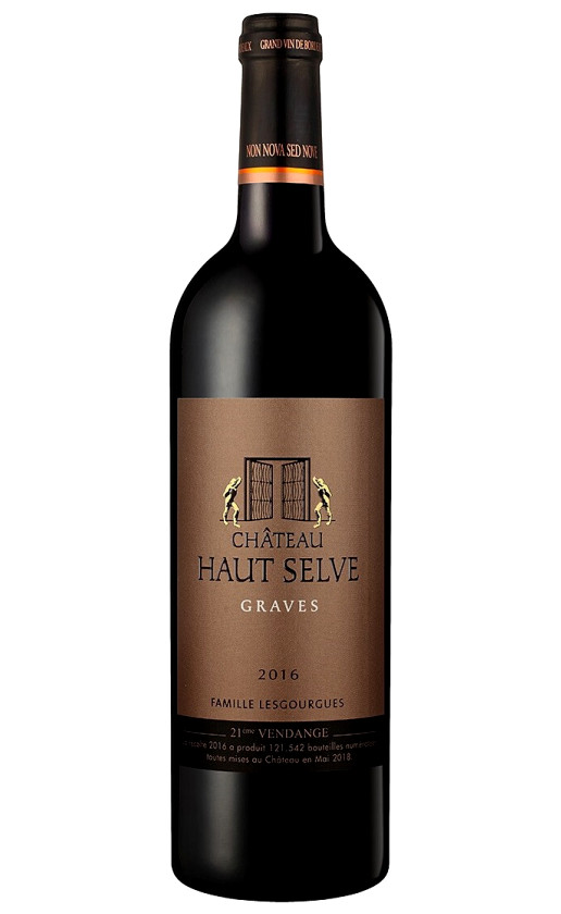 Wine Chateau Haut Selve Rouge Graves 2016
