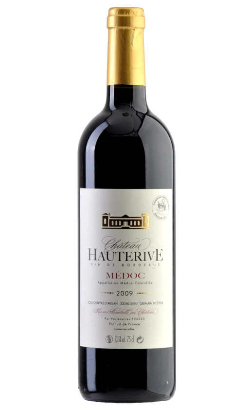 Вино Chateau Hauterive Medoc 2009
