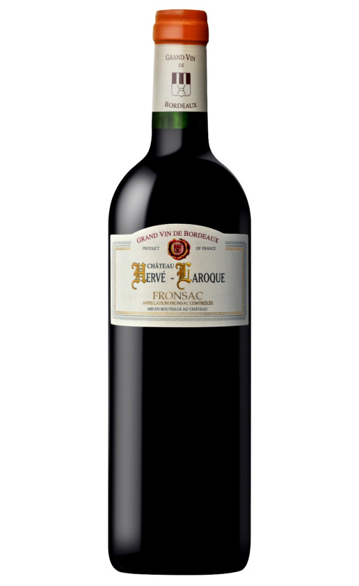 Вино Chateau Herve-Laroque Fronsac 2015
