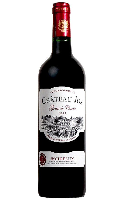 Wine Chateau Jos Grande Cuvee Bordeaux 2015
