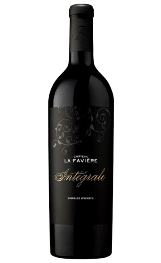 Wine Chateau La Faviere Integrale Bordeaux Superieur 2012