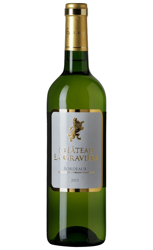 Вино Chateau La Graviere Blanc Bordeaux 2015