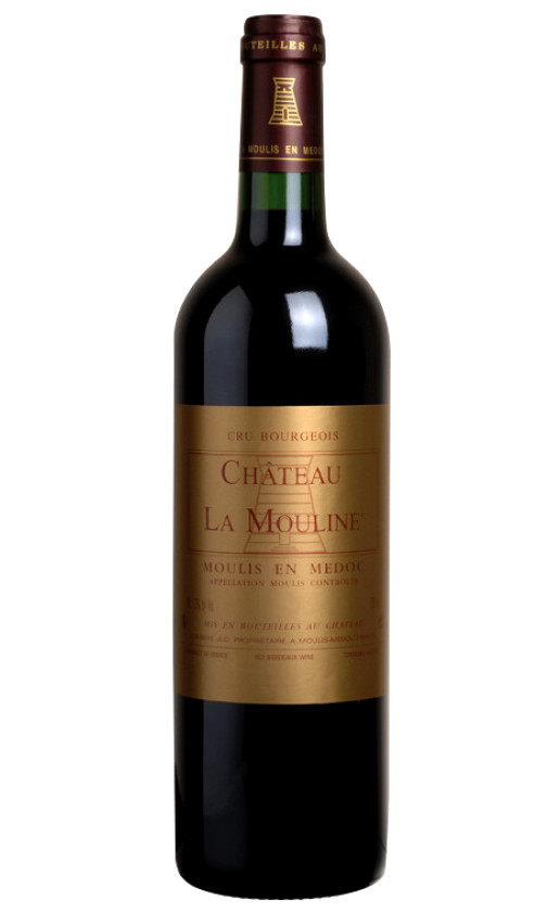 Wine Chateau La Mouline Cru Bourgeois Moulis 2002