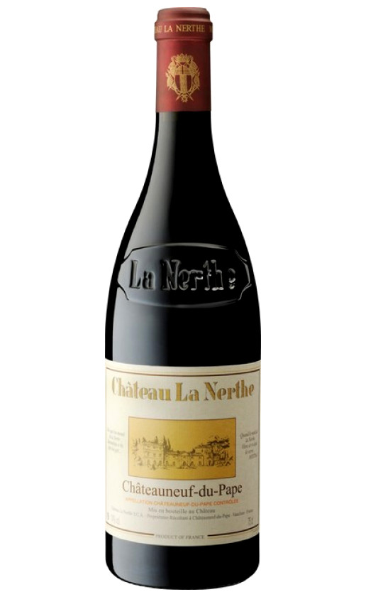 Вино Chateau la Nerthe Chateauneuf-du-Pape Rouge 2016