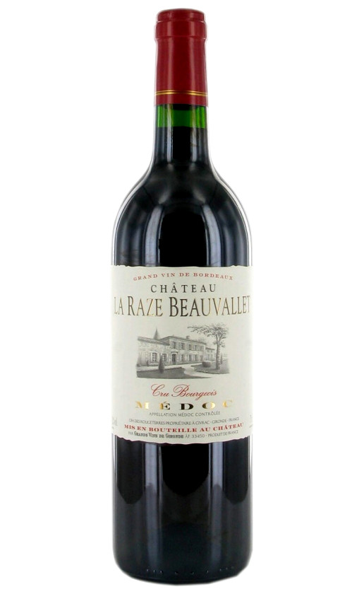 Вино Chateau La Raze Beauvallet Cru Bourgeois Medoc 2014