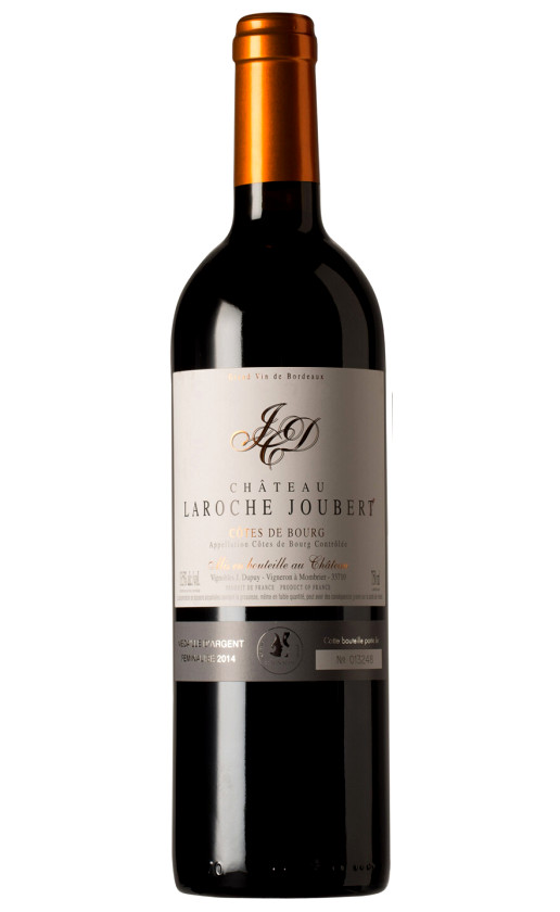 Вино Chateau La Roche Joubert Cotes de Bourg 2014