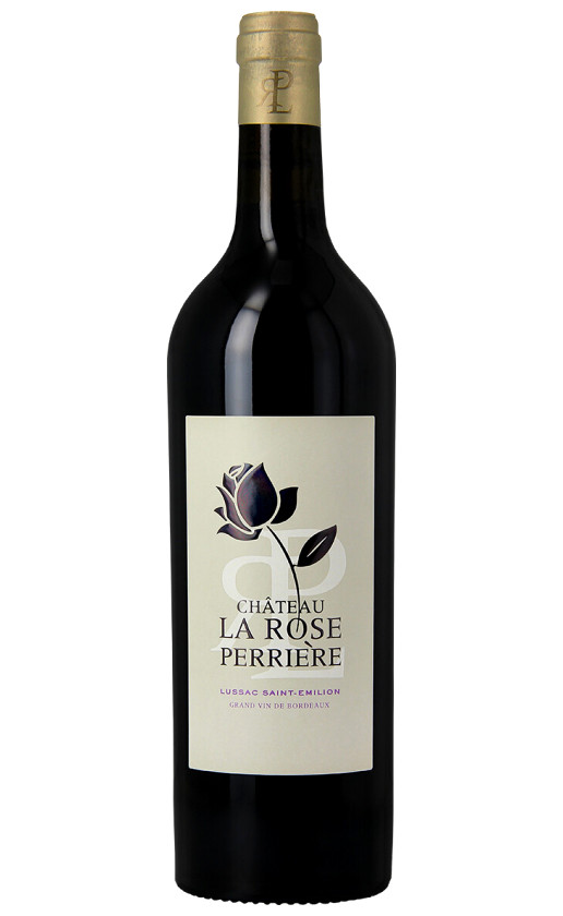 Wine Chateau La Rose Perriere Lussac Saint Emilion Aoc 2015