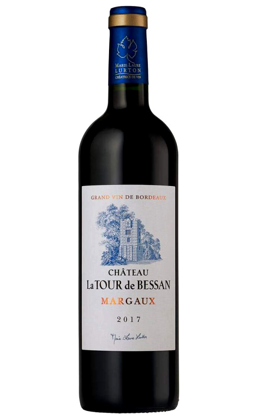 Вино Chateau La Tour de Bessan Margaux 2017