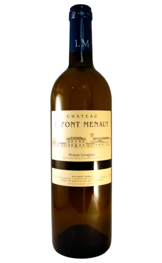Wine Chateau Lafont Menaut Blanc Pessac Leognan 2006