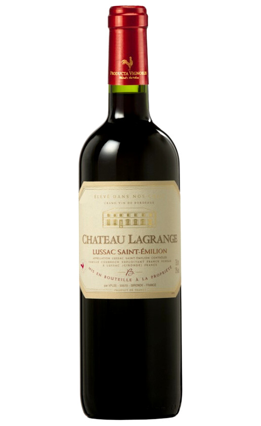 Wine Chateau Lagrange Lussac Saint Emilion 2015