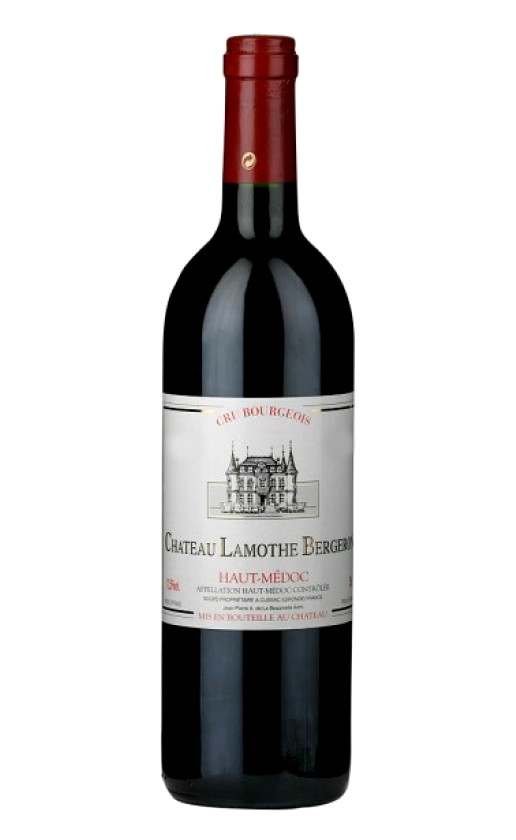 Вино Chateau Lamothe Bergeron Cru Bourgeois Haut-Medoc 2004