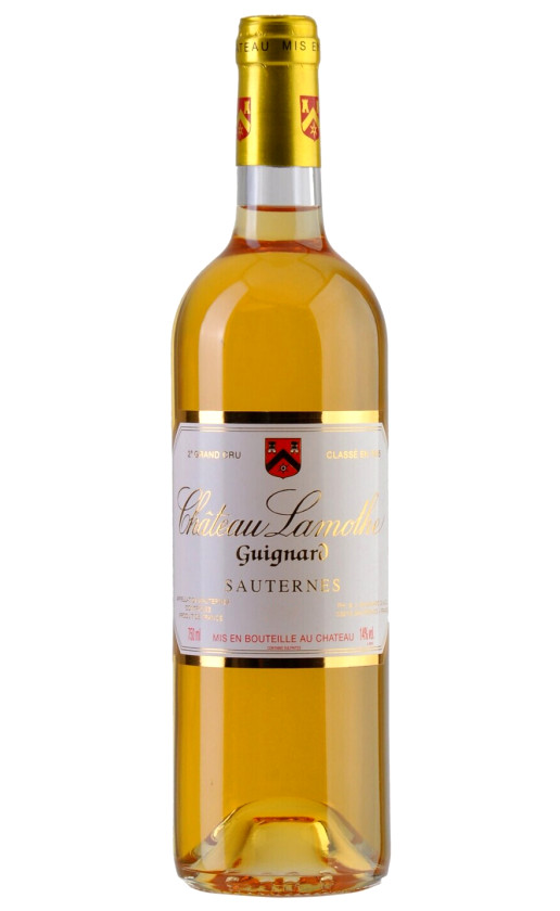 Wine Chateau Lamothe Guignard Sauternes 2 Me Grand Cru Classe 2013