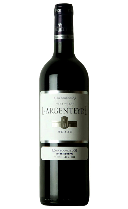 Вино Chateau L'Argenteyre Medoc Cru Bourgeois 2015