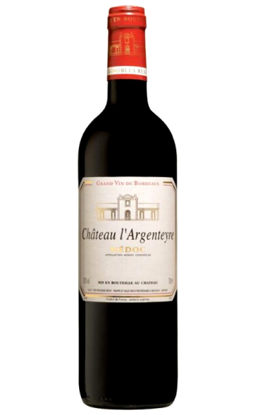 Вино Chateau l'Argenteyre Vieilles Vignes Medoc 2008