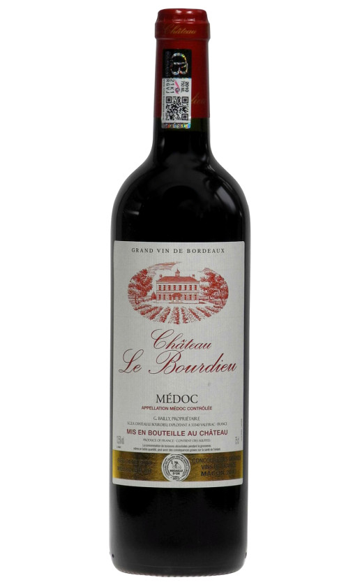 Wine Chateau Le Bourdieu Cru Bourgeois Medoc 2015