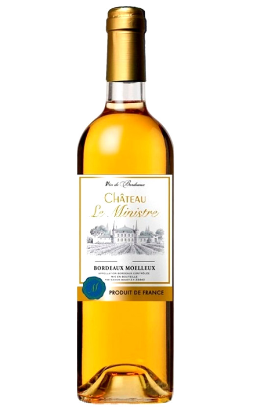Wine Chateau Le Ministre Bordeaux Moelleux 2015