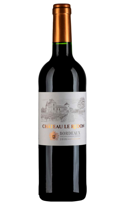 Вино Chateau le Redon Bordeaux 2018