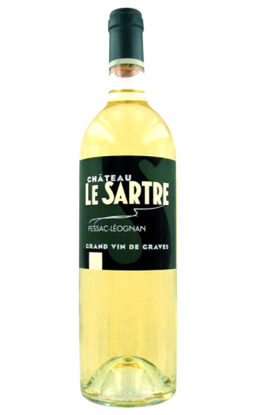 Вино Chateau Le Sartre Blanc Pessac-Leognan 2009