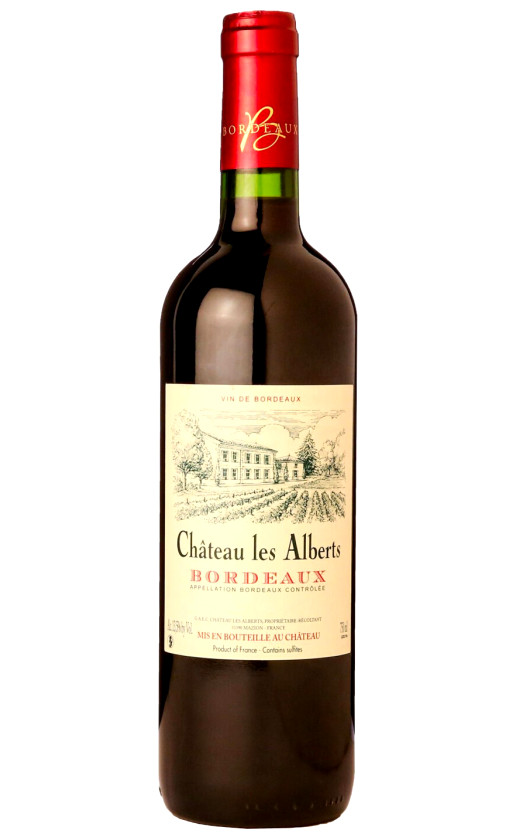Wine Chateau Les Alberts Bordeaux