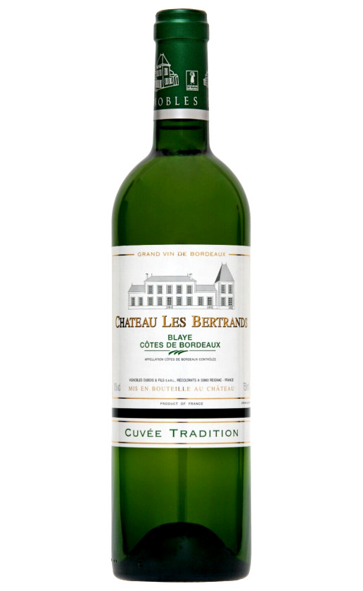 Wine Chateau Les Bertrands Blanc Cuvee Tradition 2017