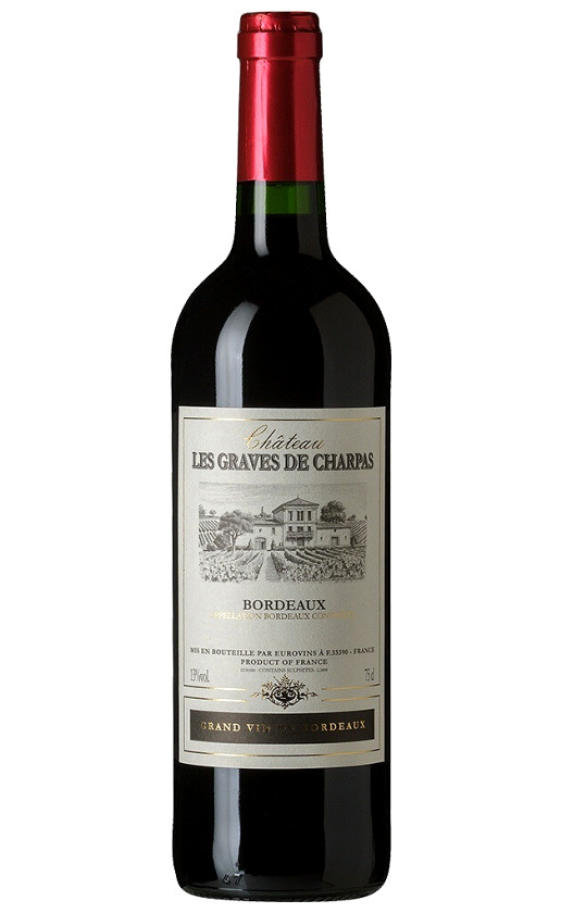 Wine Chateau Les Graves De Charpas Bordeaux 2016