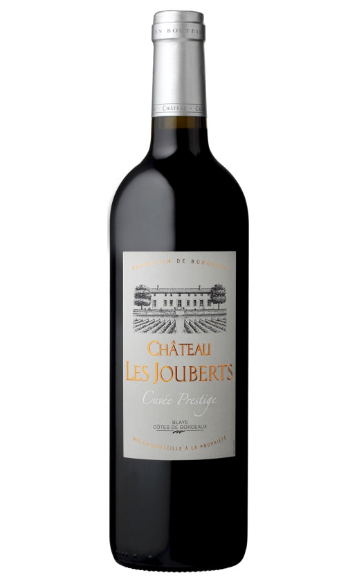 Wine Chateau Les Jouberts Cuvee Prestige Blaye Cotes De Bordeaux 2016