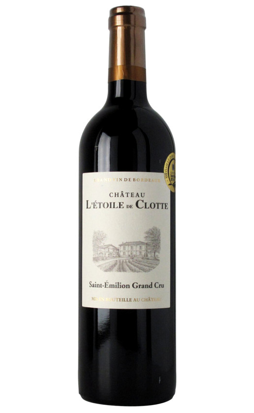 Wine Chateau Letoile De Clotte Saint Emilion Grand Cru 2015
