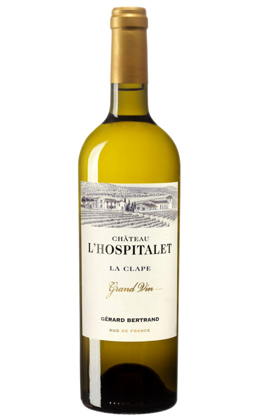 Вино Chateau l'Hospitalet Blanc La Clape 2018