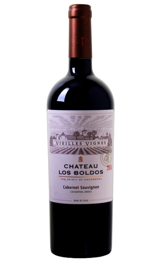 Wine Chateau Los Boldos Vieilles Vignes Cabernet Sauvignon 2016