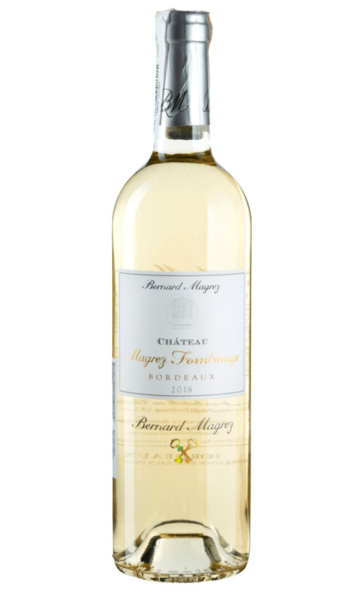 Вино Chateau Magrez Fombrauge Bordeaux Blanc 2018