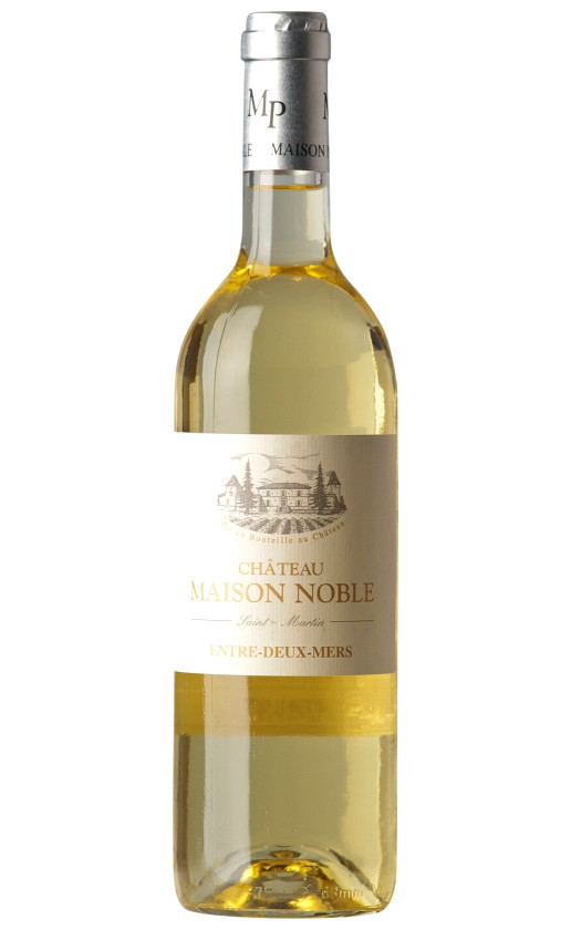 Wine Chateau Maison Noble Cuvee Saint Martin Blanc Entre Deux Mere 2014