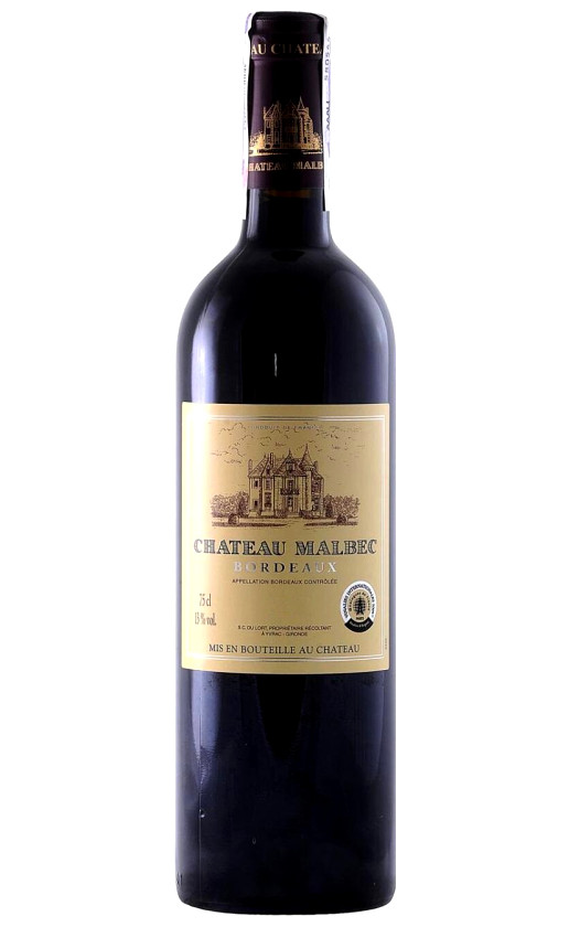Wine Chateau Malbec Bordeaux