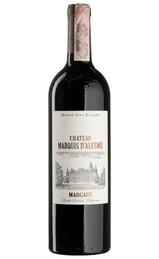 Вино Chateau Marquis d'Alesme Margaux 2016