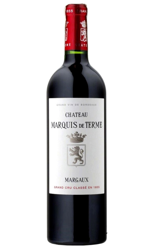 Wine Chateau Marquis De Terme Margaux 2012