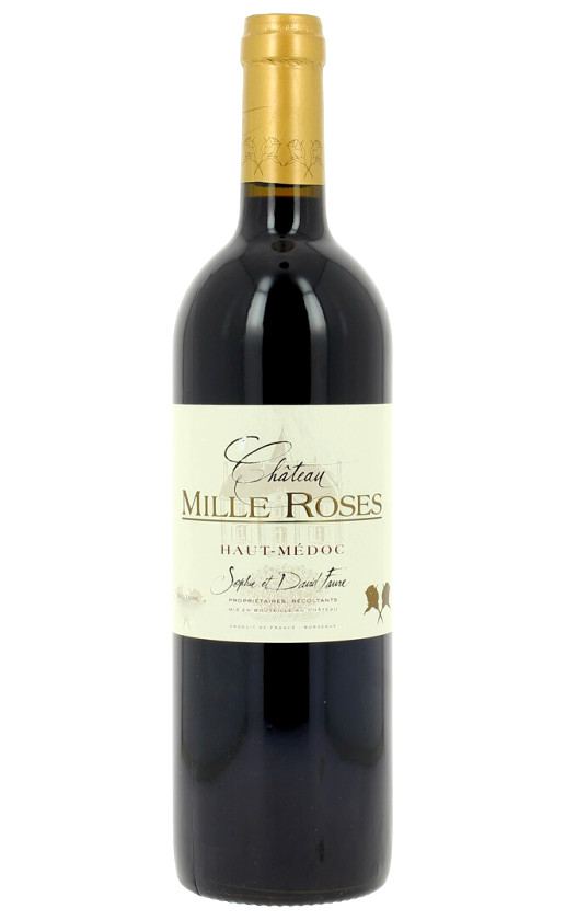 Wine Chateau Mille Roses Haut Medoc 2016