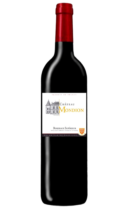 Wine Chateau Mondion Bordeaux Superieur 2016