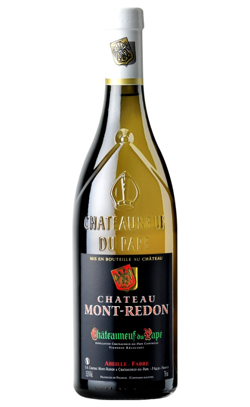 Вино Chateau Mont-Redon Blanc Chateauneuf-du-Pape 2015