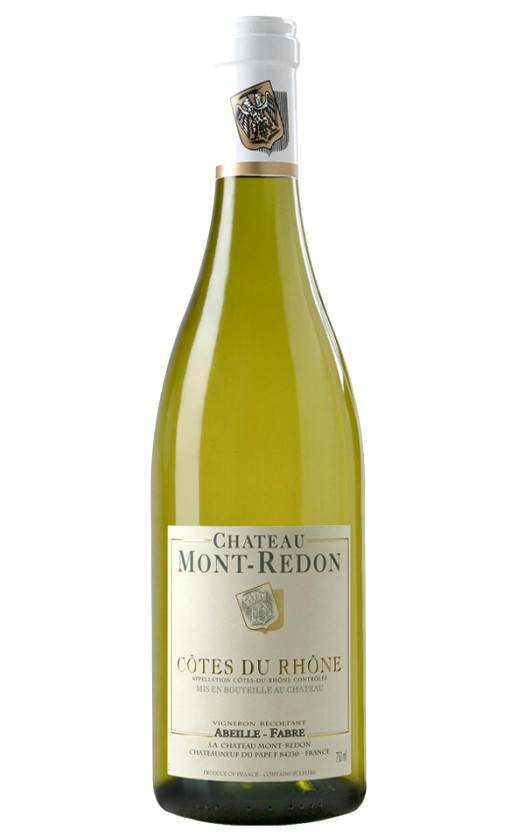 Wine Chateau Mont Redon Blanc Cotes Du Rhone 2016
