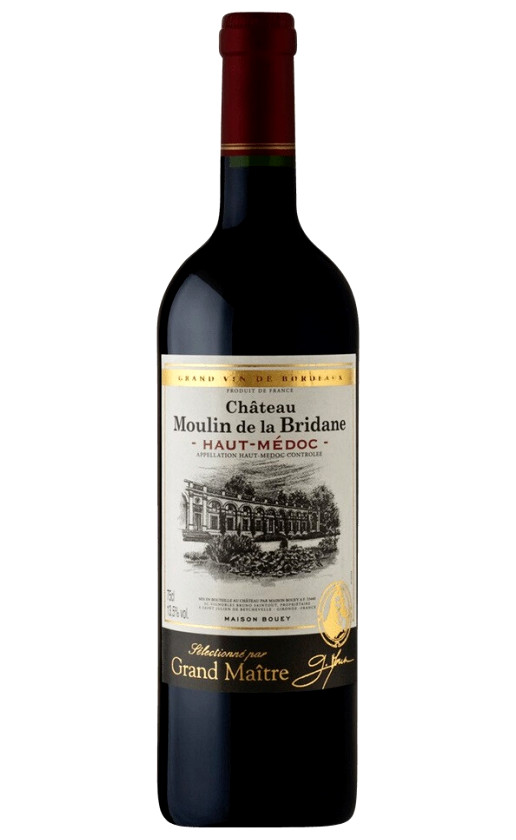 Вино Chateau Moulin de la Bridane Haut-Medoc 2016