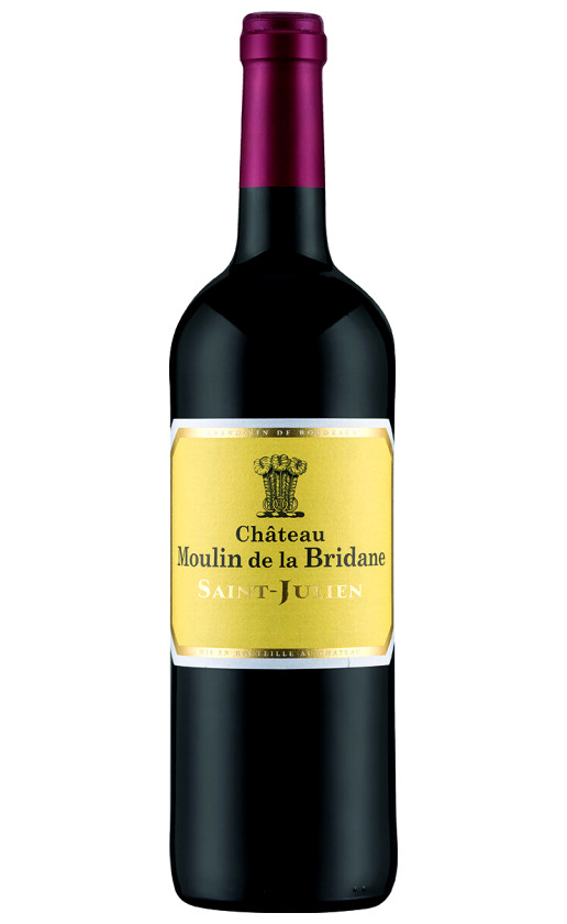 Вино Chateau Moulin de la Bridane Saint-Julien 2016