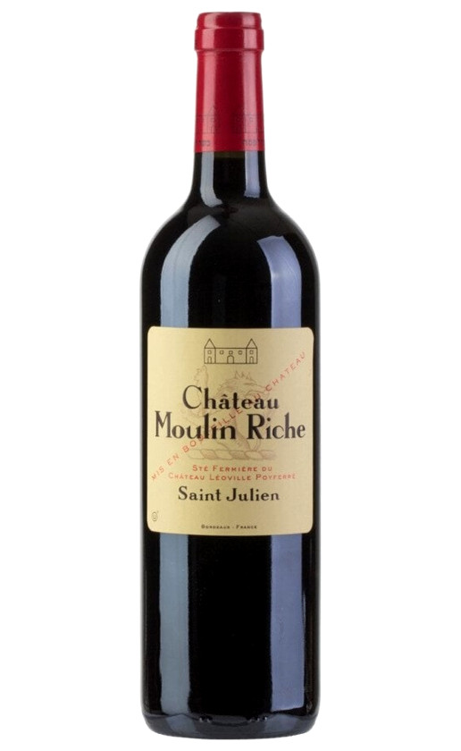 Wine Chateau Moulin Riche Saint Julien 2017
