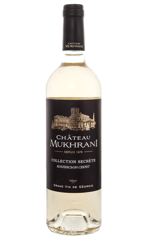 Wine Chateau Mukhrani Collection Secrete Blanc