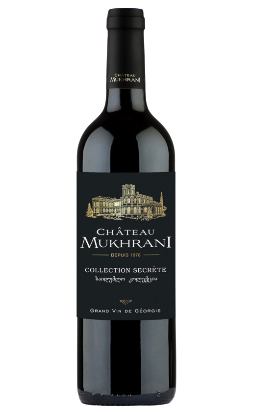 Wine Chateau Mukhrani Collection Secrete Rouge