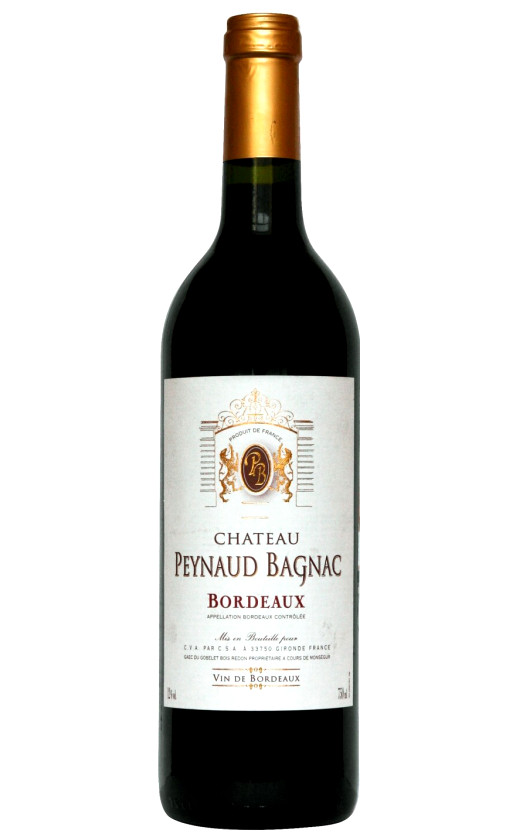 Вино Chateau Peeynaud Bagnac 2008