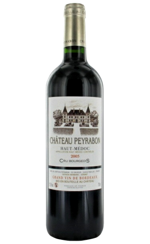 Вино Chateau Peyrabon Haut-Medoc 2005